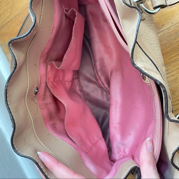 Coach Leather Ruffle Shoulder Bag - Picture 13 of 16